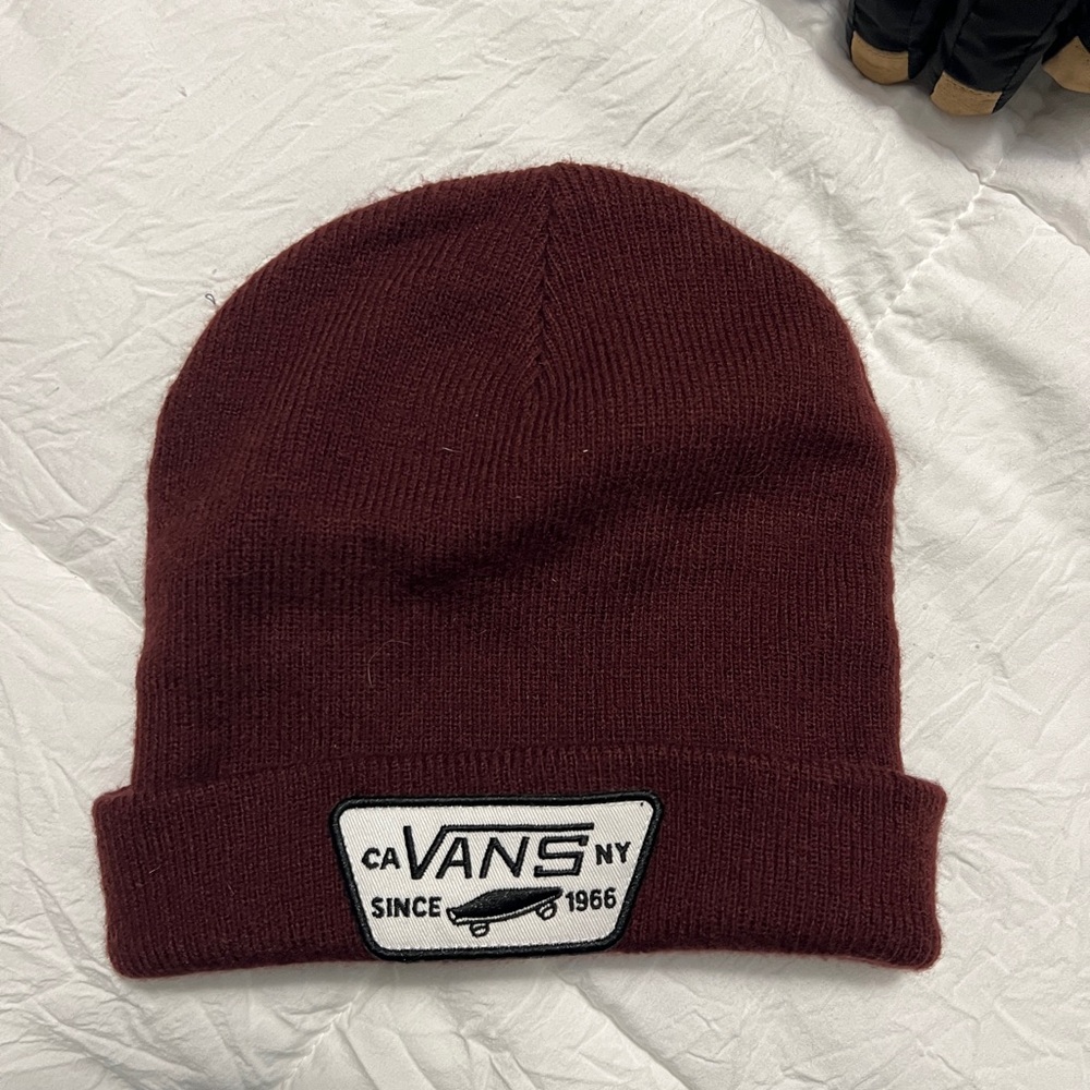 Vans Dark Red Beanie